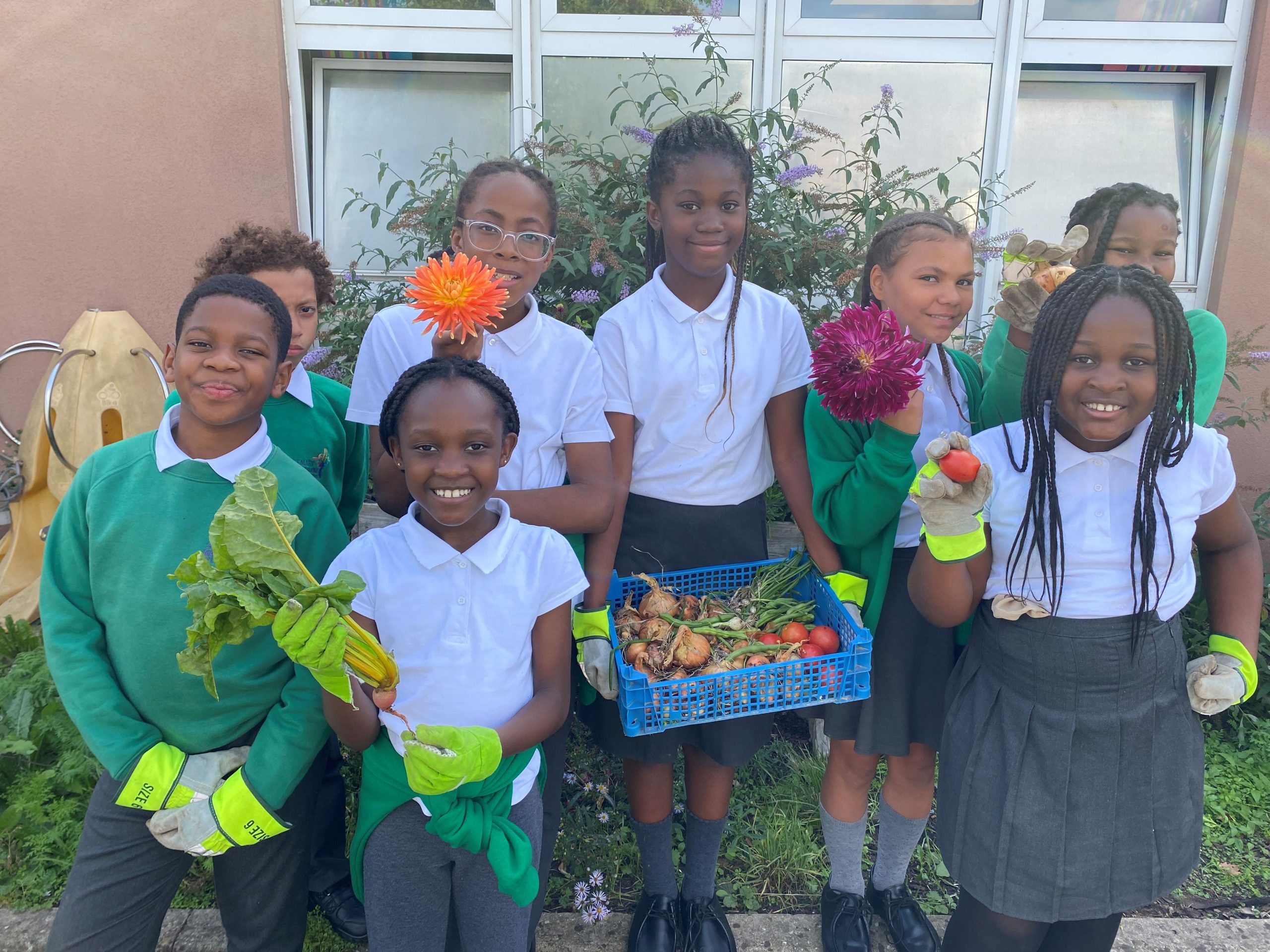 St Mary Magdalene C of E Primary, Peckham create a working garden