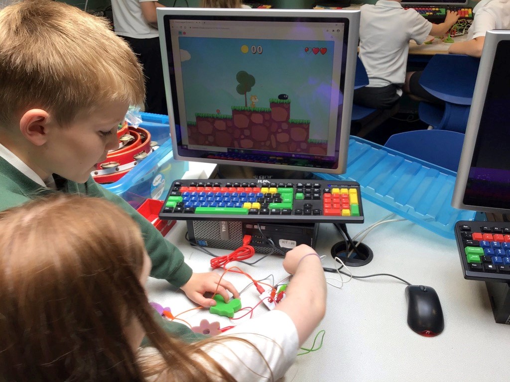 Tanfield Lea Primary School acquires “Makey Makey” sets for use at their after-school Computer Science club