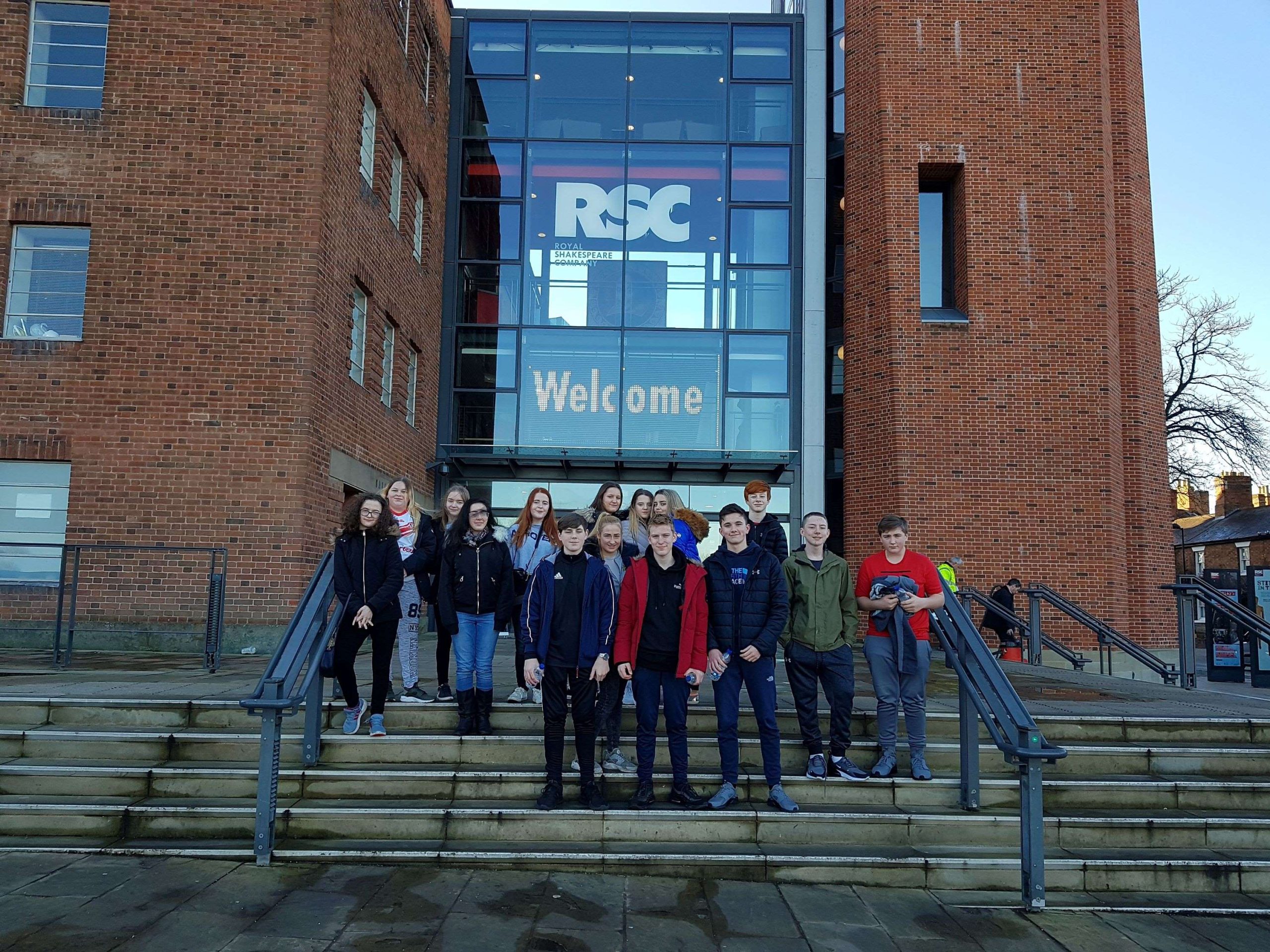 St Augustine of Canterbury HS – workshop and visit to the RSC